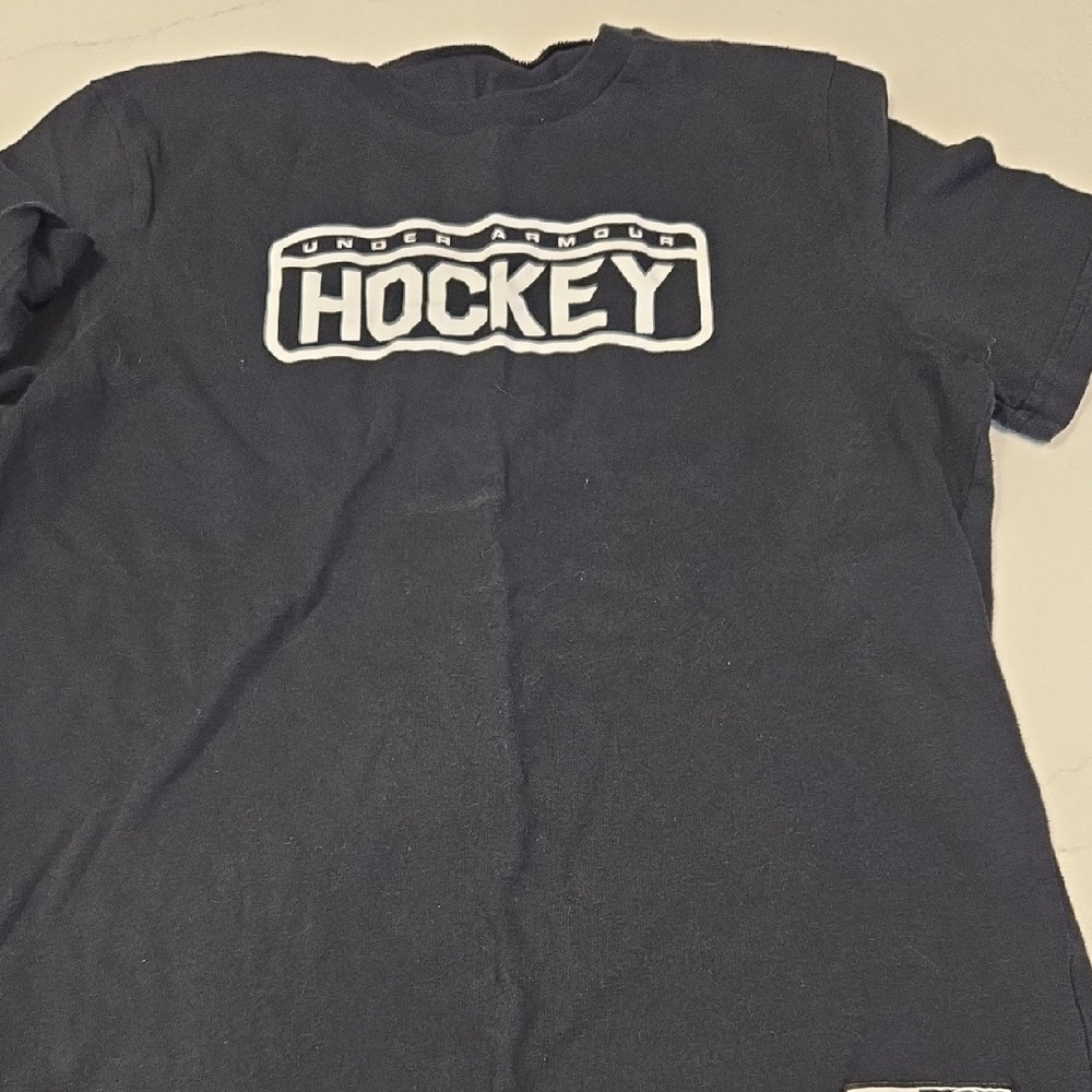 Under Armour Navy Blue Hockey Tee